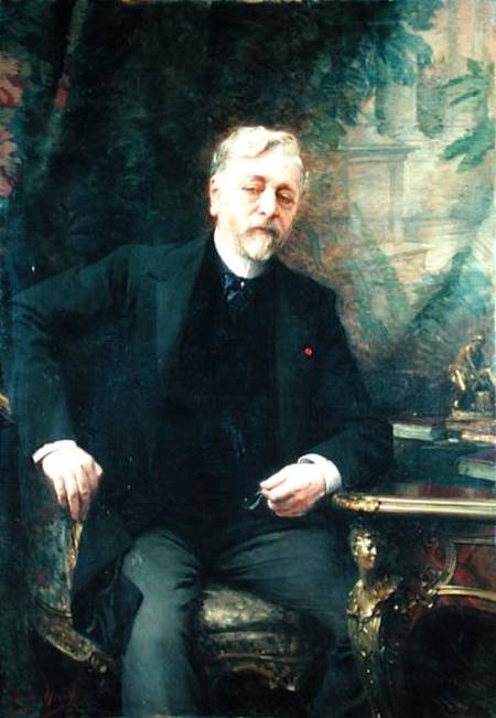 Portrait of Gustave Eiffel (1832-1923) de Aimé Nicolas Morot