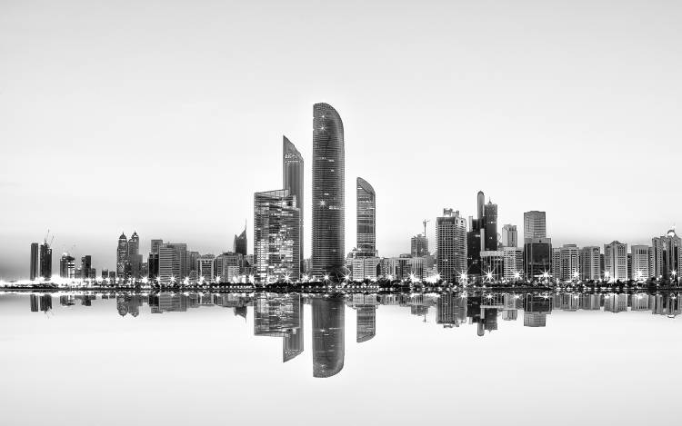 Abu Dhabi Urban Reflection de Akhter Hasan