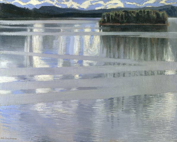 Der Keitele See de Akseli V. Gallén-Kallela