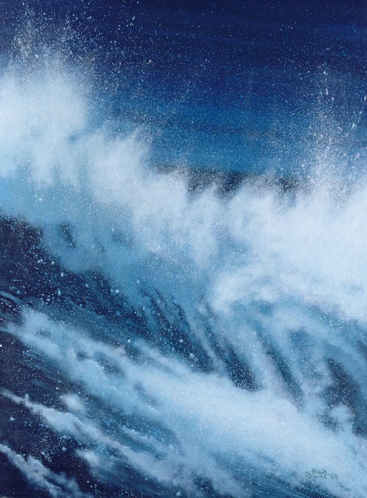 Large Waves Breaking - Alan  Byrne de Alan  Byrne