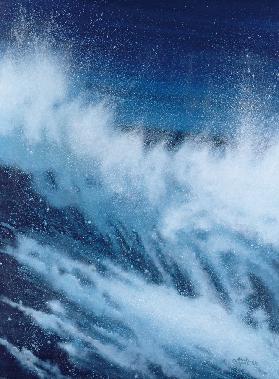 Large Waves Breaking - Alan  Byrne