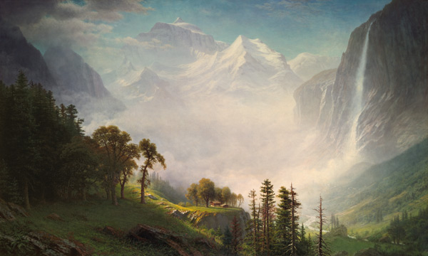 Majesty of the Mountains de Albert Bierstadt
