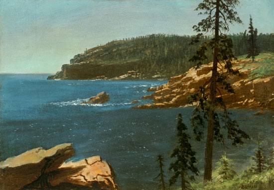 California Coast de Albert Bierstadt