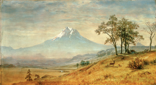 Mount Hood de Albert Bierstadt