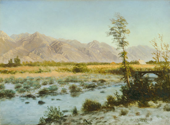 Prairie Landscape de Albert Bierstadt
