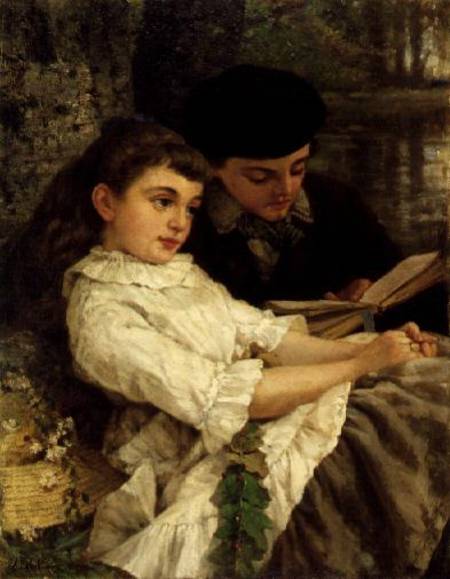 The Young Poet de Albert Fitch Bellows