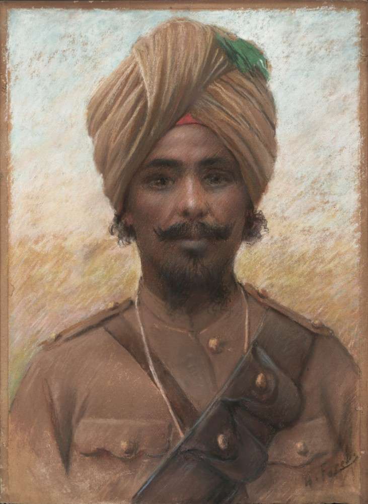 Guerre de 1914 - Hindou de Albert Fossard