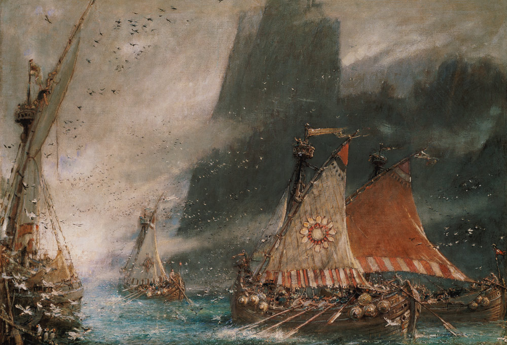 The Viking Sea Raiders de Albert Goodwin