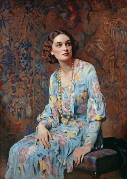 Portrait of a Lady de Albert Henry Collings