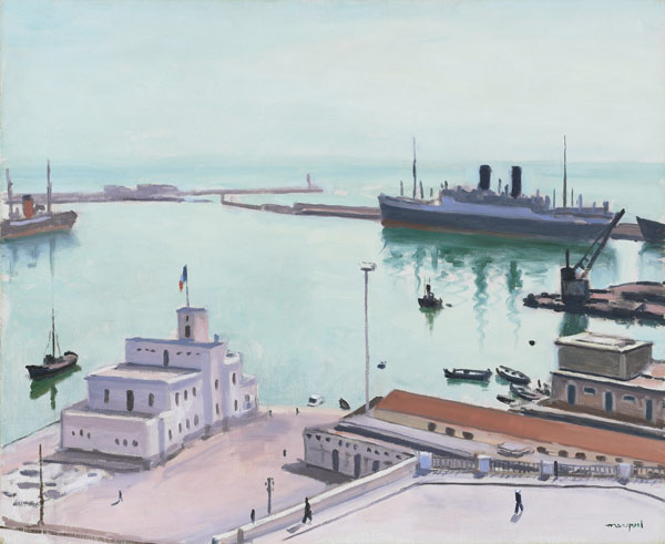 Port d'Alger (La Douane ou l'Amirauté) de Albert Marquet