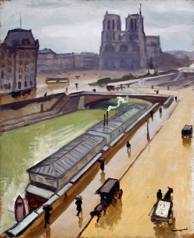 Regentag. Notre Dame de Paris de Albert Marquet