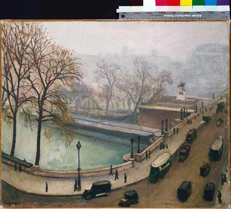 Ansicht der Seine (Vue de la Seine) de Albert Marquet