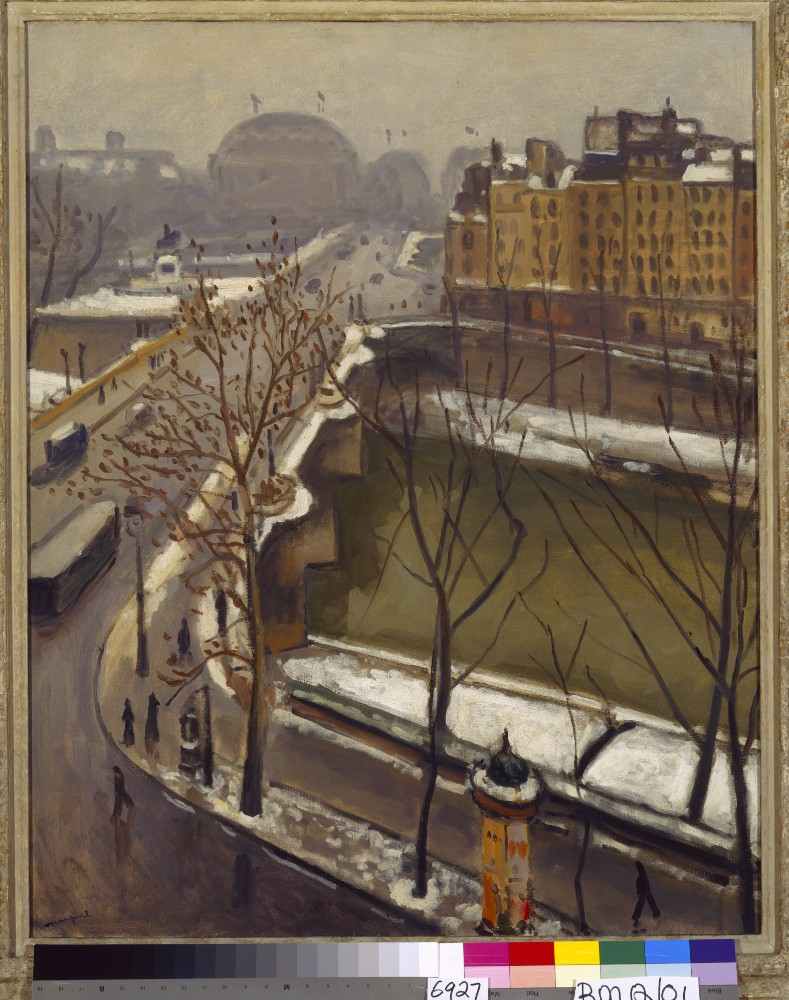 The Pont Neuf in the Snow, late 1920s de Albert Marquet