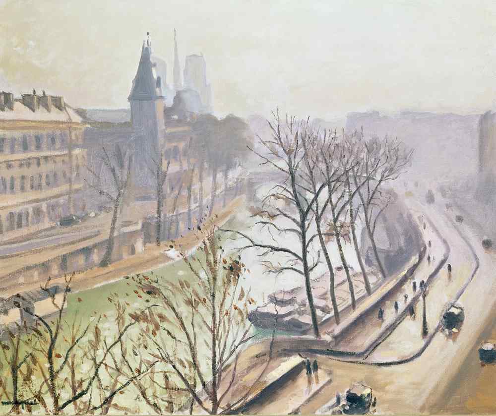 The Seine at Paris de Albert Marquet