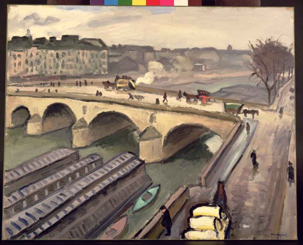 The Seine at Paris de Albert Marquet