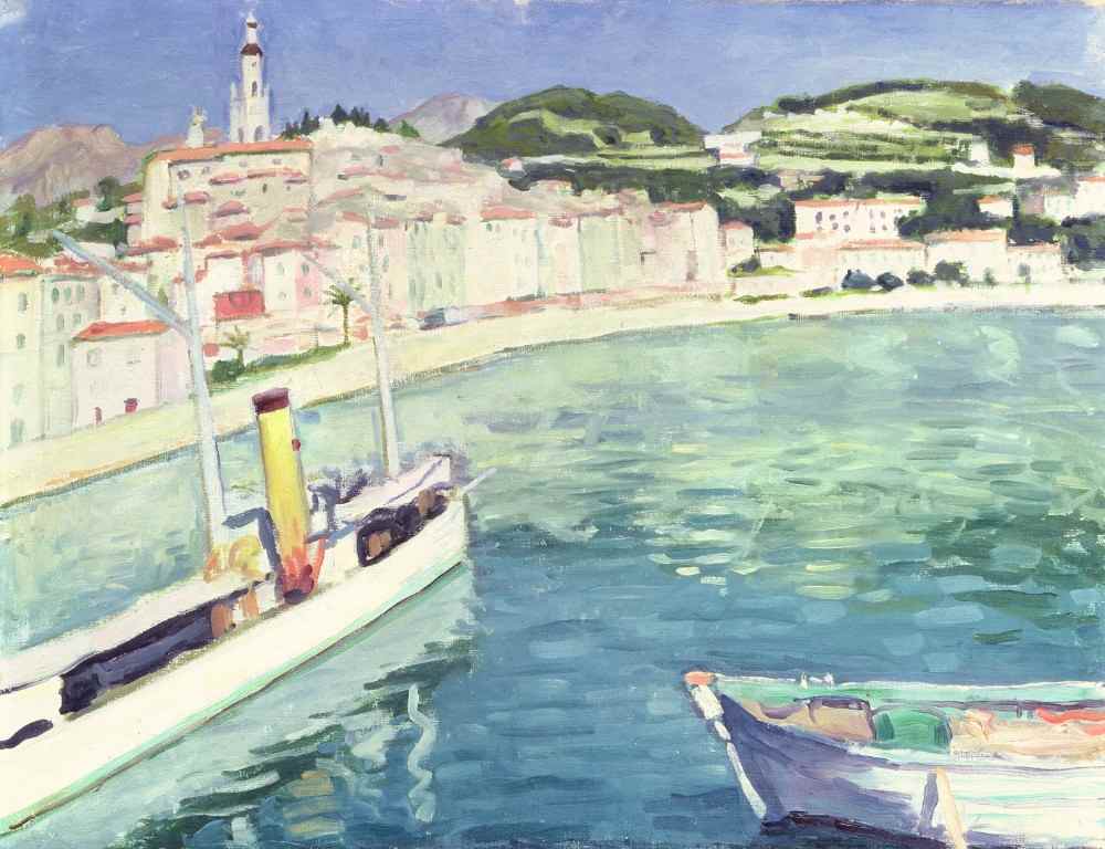 Port of Menton de Albert Marquet