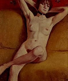 Naked woman on the divan de Albert Marquet