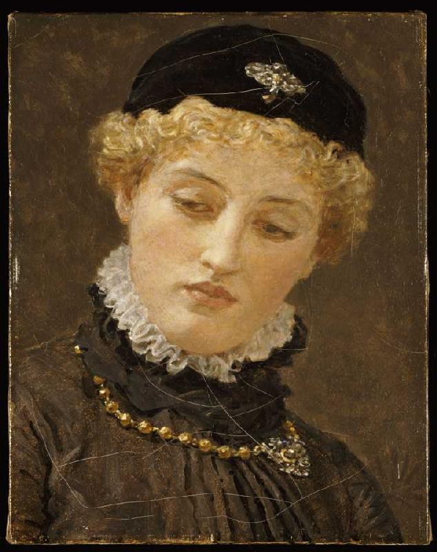 Ellen Terry (1847-1928) als Portia in Der Kaufmann von Venedig de Albert Moore