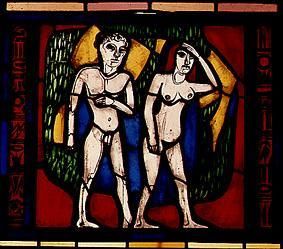 Adam and Eva. de Albert Müller