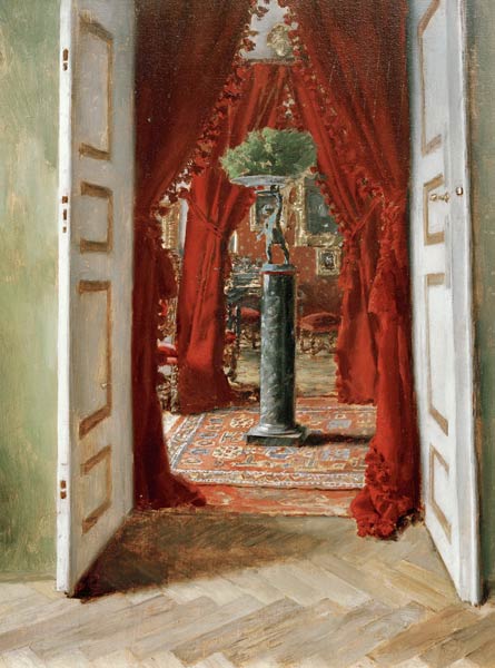 The Red Room de Albert von Keller