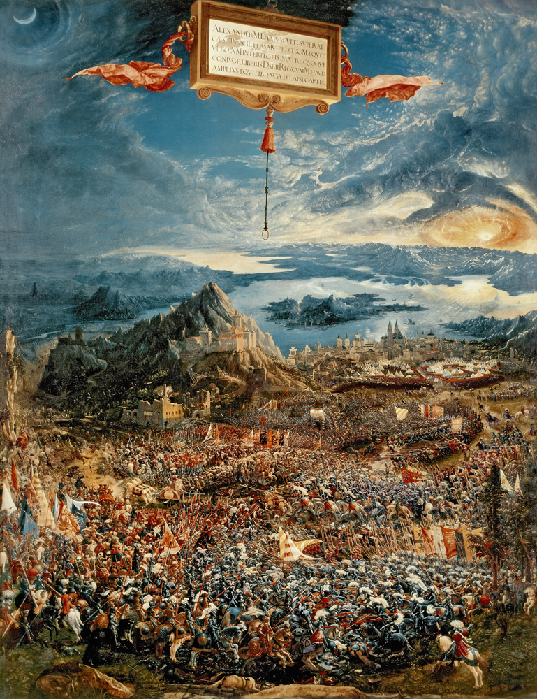 The Battle of Alexander at Issus de Albrecht Altdorfer