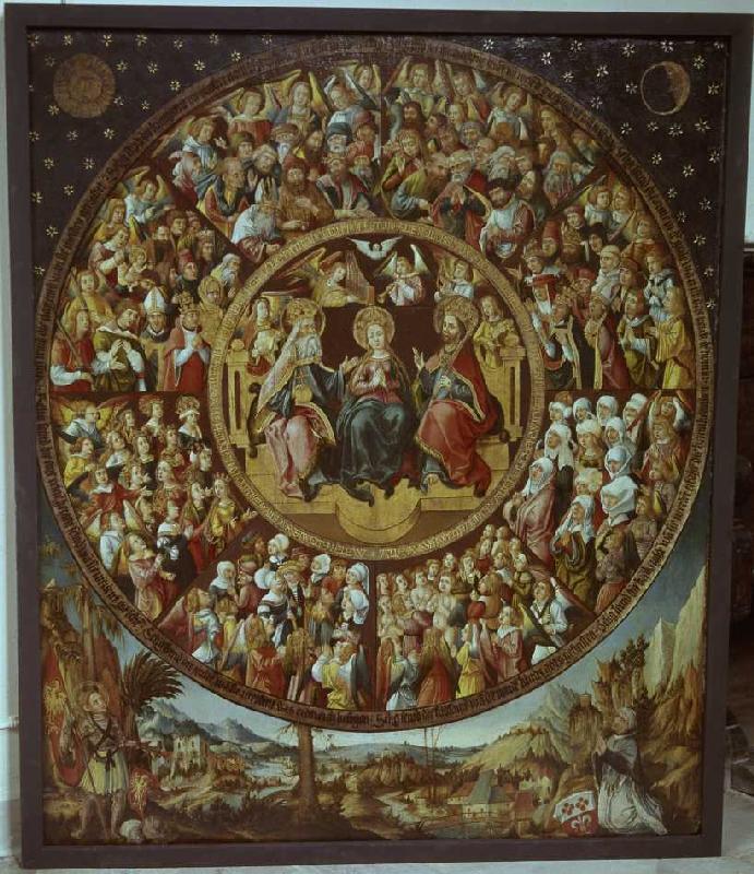 All Saints' Day picture. de Albrecht Altdorfer