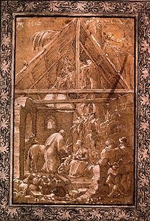 The birth Christi. de Albrecht Altdorfer
