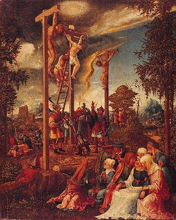 Crucifixion de Albrecht Altdorfer