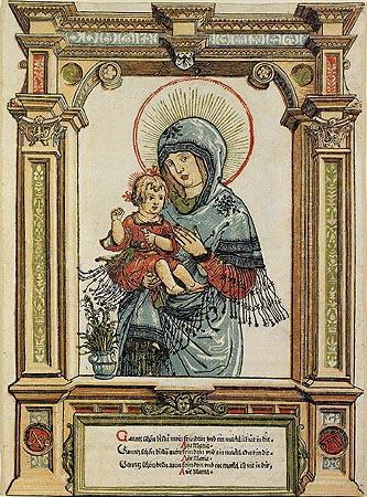 Beautiful Maria of Regensburg de Albrecht Altdorfer