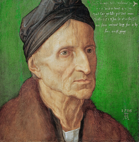 Michael Wolgemut (1434/37-1519) 1516 (oil & tempera on panel) de Alberto Durero