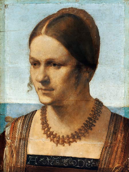 Portrait of a young Venetian de Alberto Durero