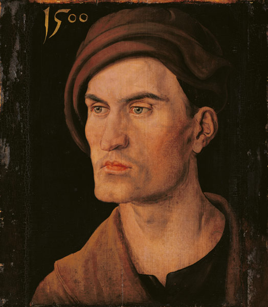 Portrait of a young man de Alberto Durero