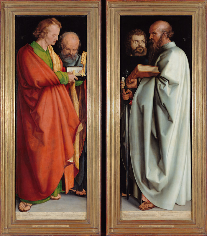 The Four Apostles de Alberto Durero