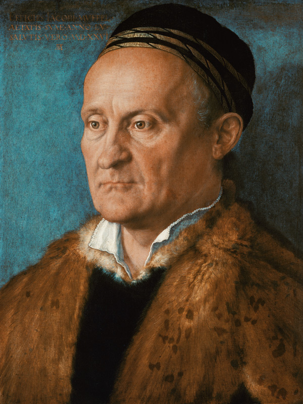 Portrait of Jakob Muffel (1471-1526) de Alberto Durero