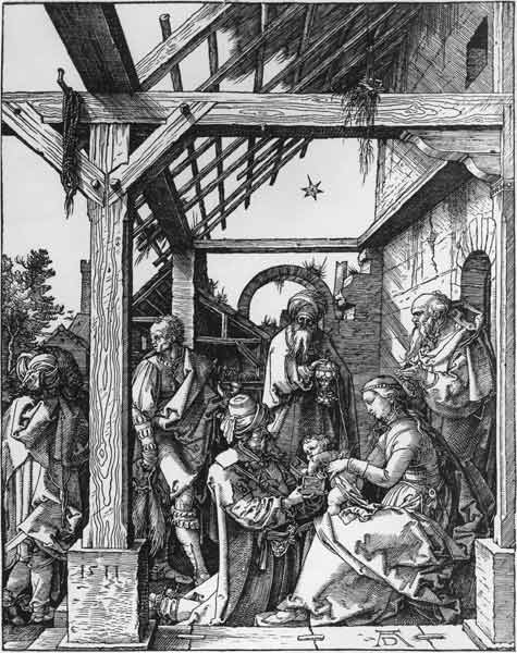 Adoration of the Kings / Dürer / 1511 de Alberto Durero