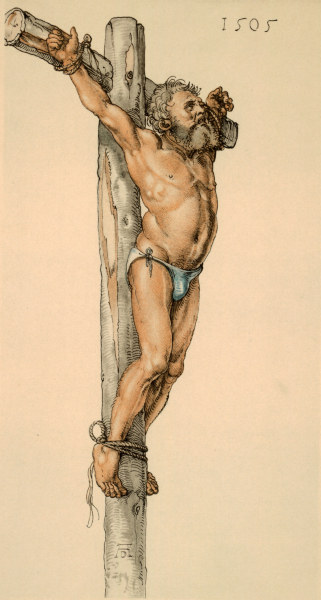 Albrecht Dürer, The Bad Thief / Draw. de Alberto Durero
