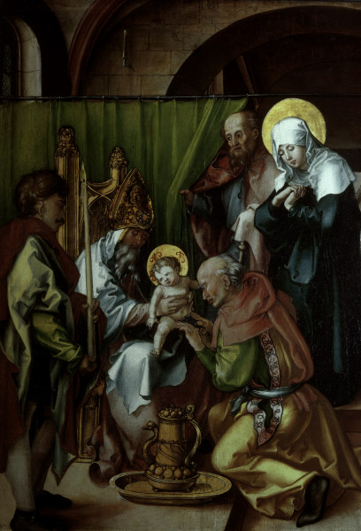 Circumcision of Christ de Alberto Durero