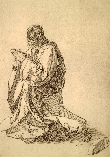 Christ on Mt. of Olives / Dürer / 1515 de Alberto Durero