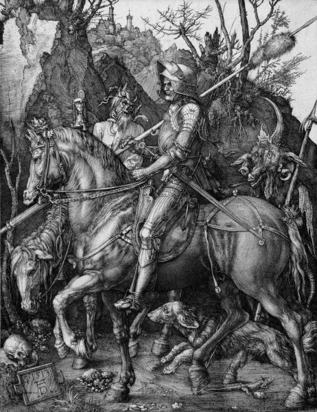 Knight, Death, and the Devil de Alberto Durero