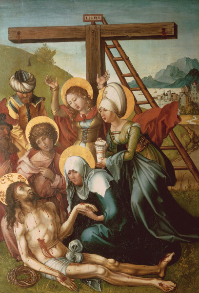 Lamentation of Christ de Alberto Durero