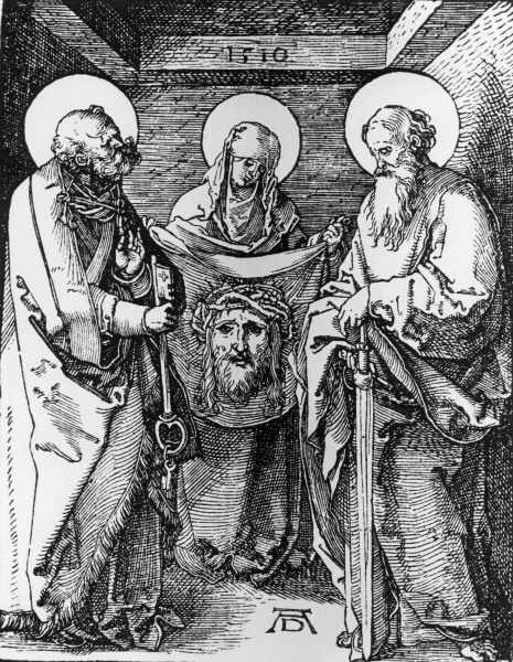Dürer / St. Veronica de Alberto Durero