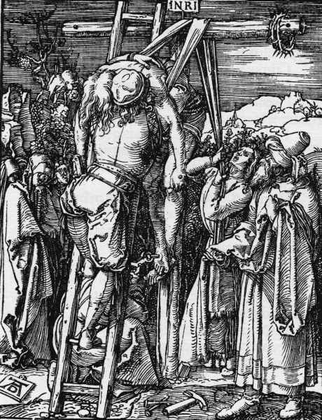 Dürer, Deposition / Small Passion / 1509 de Alberto Durero