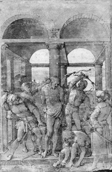 Dürer, Flagellation / fr.: Green Passion de Alberto Durero