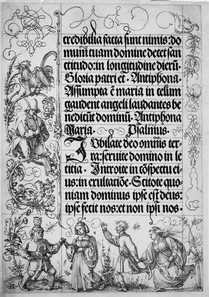 Dürer, Prayer Book, Emperor Maximilian de Alberto Durero