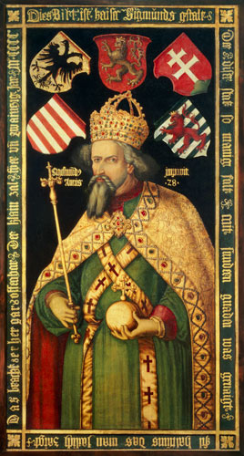 Emperador Sigsimundo, Sagrado Emperor Romano, Rey de Hungría y Bohemia de Alberto Durero