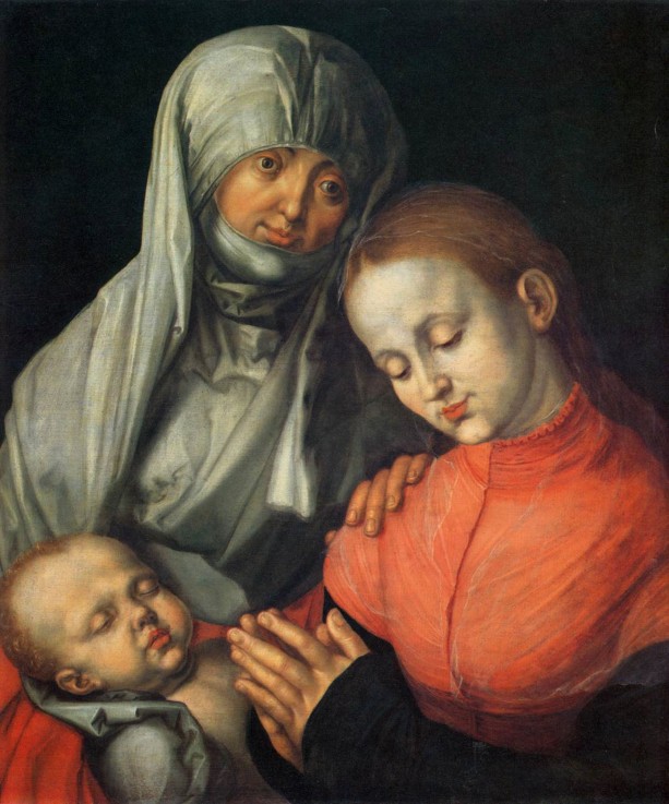 The Virgin and Child with Saint Anne de Alberto Durero