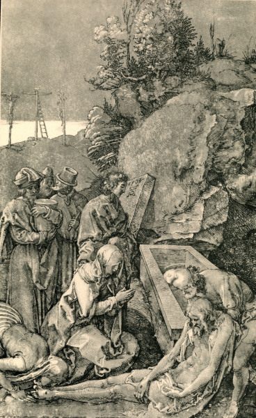Lamentation of Christ / Dürer / 1504 de Alberto Durero