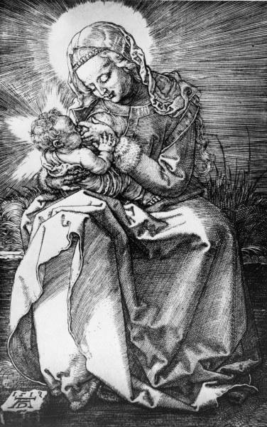 Mary suckling the Child / Dürer / 1512 de Alberto Durero