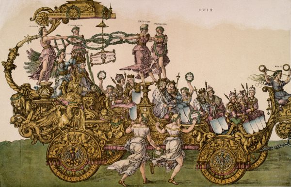 Maximilian s Triumphal Procession/ Dürer de Alberto Durero
