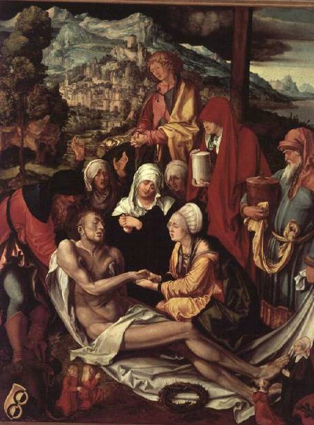 Mourning of the Dead Christ de Alberto Durero